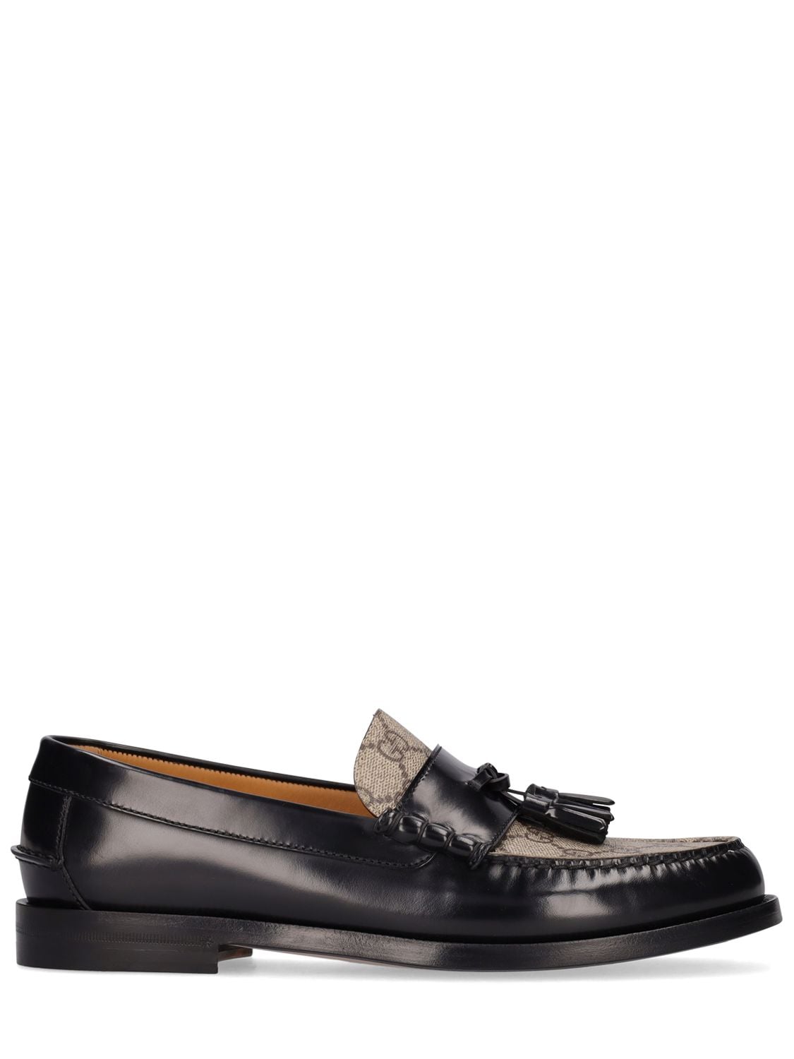 Kaveh Gg Canvas & Leather Loafers