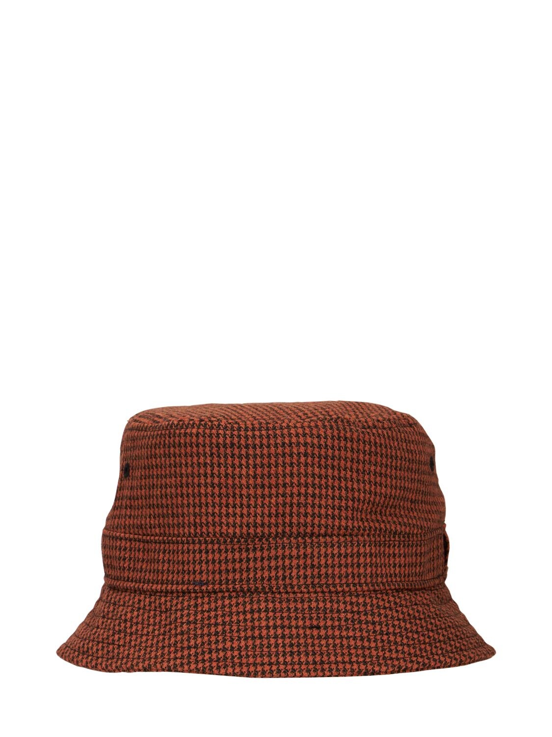 New Era Houndstooth Bucket Hat In Brown | ModeSens