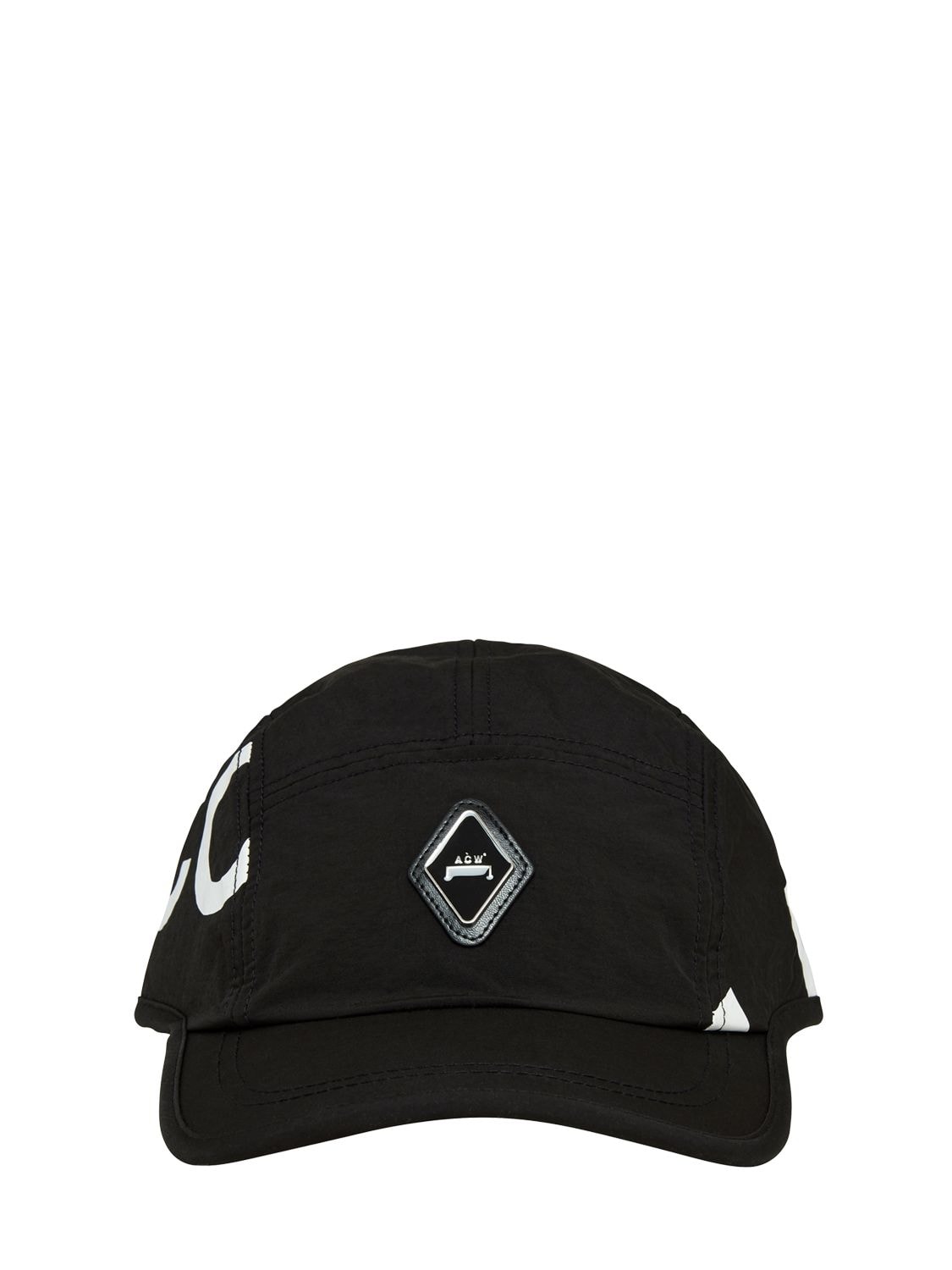 A-cold-wall* Typography Logo Nylon Baseball Cap In Black