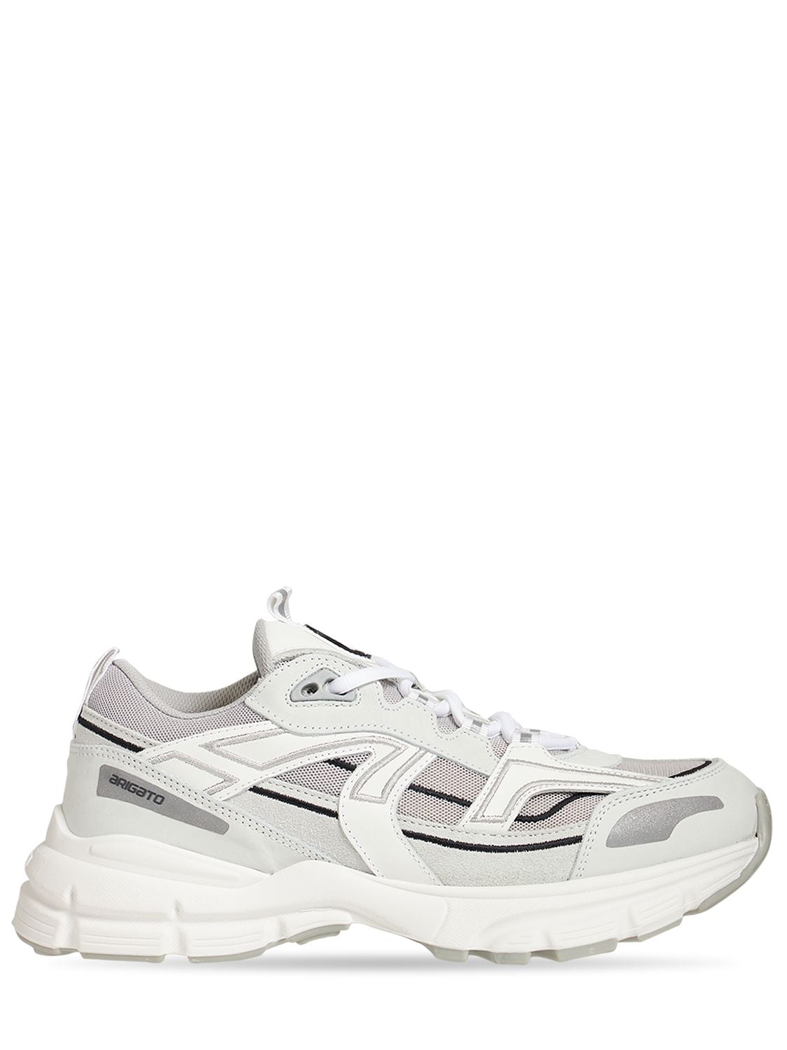 Shop Axel Arigato Marathon R-trail Sneakers In White