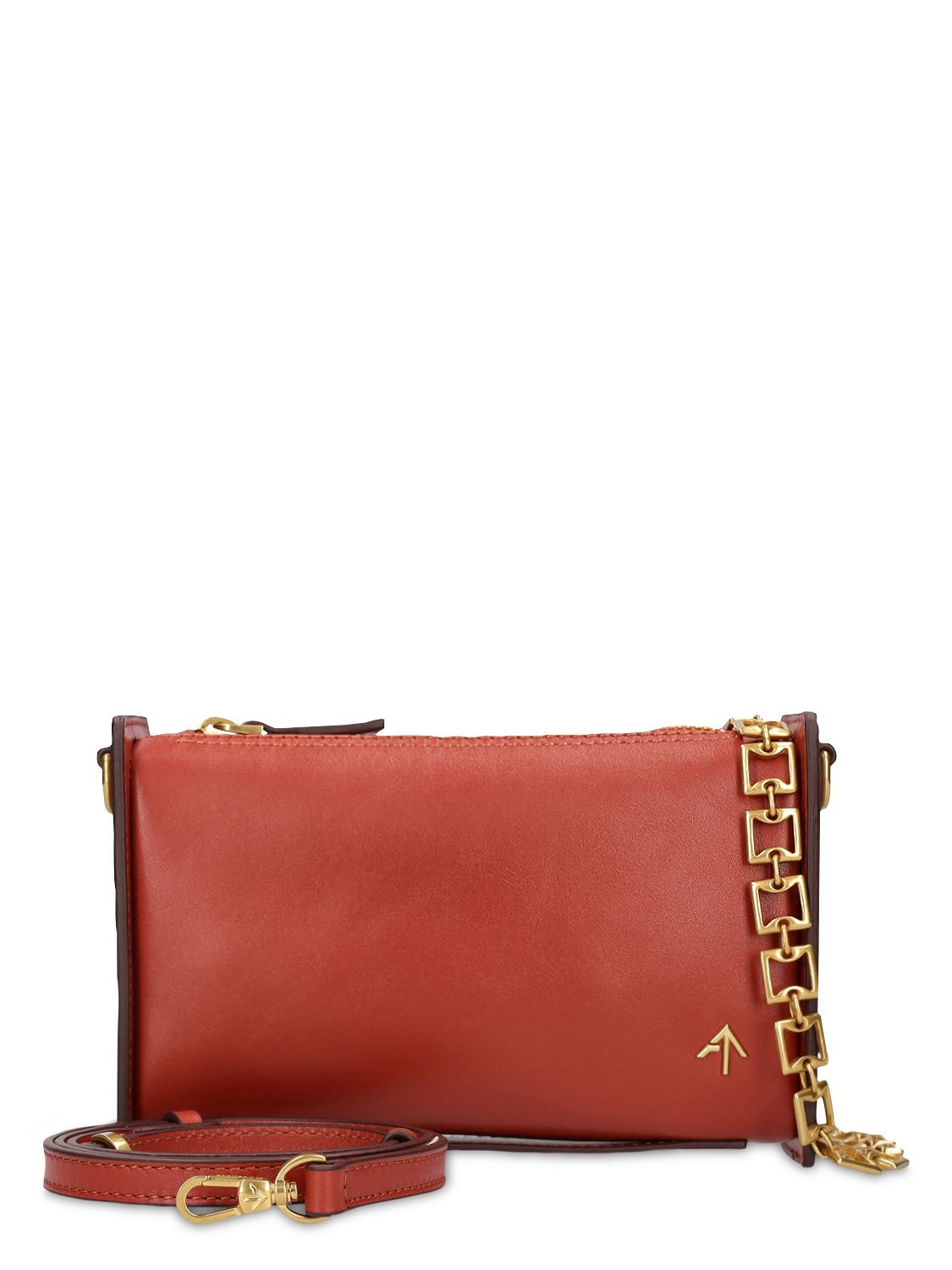 Mini Carmen Leather Shoulder Bag