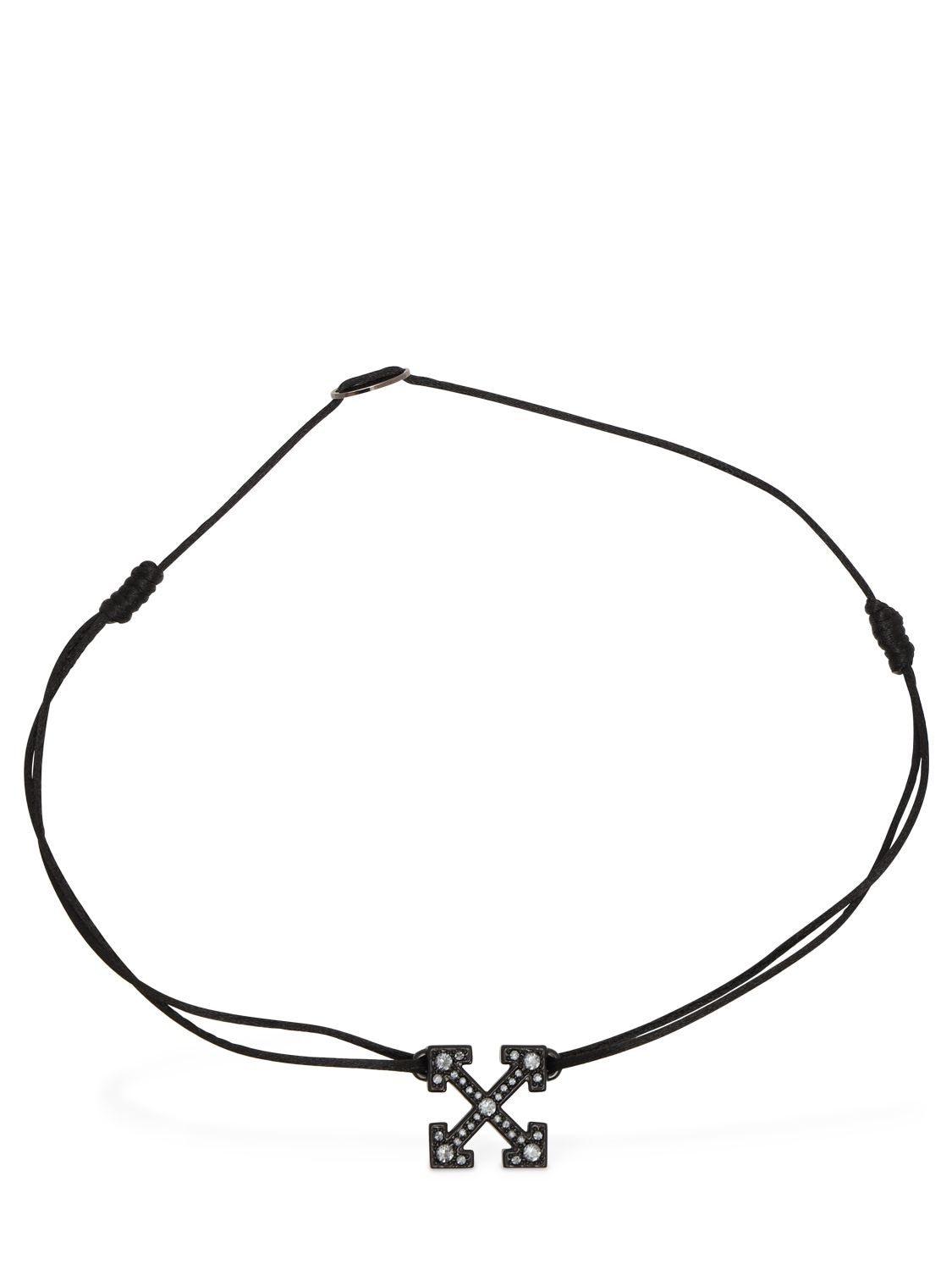 Crystal Arrow Adjustable Necklace