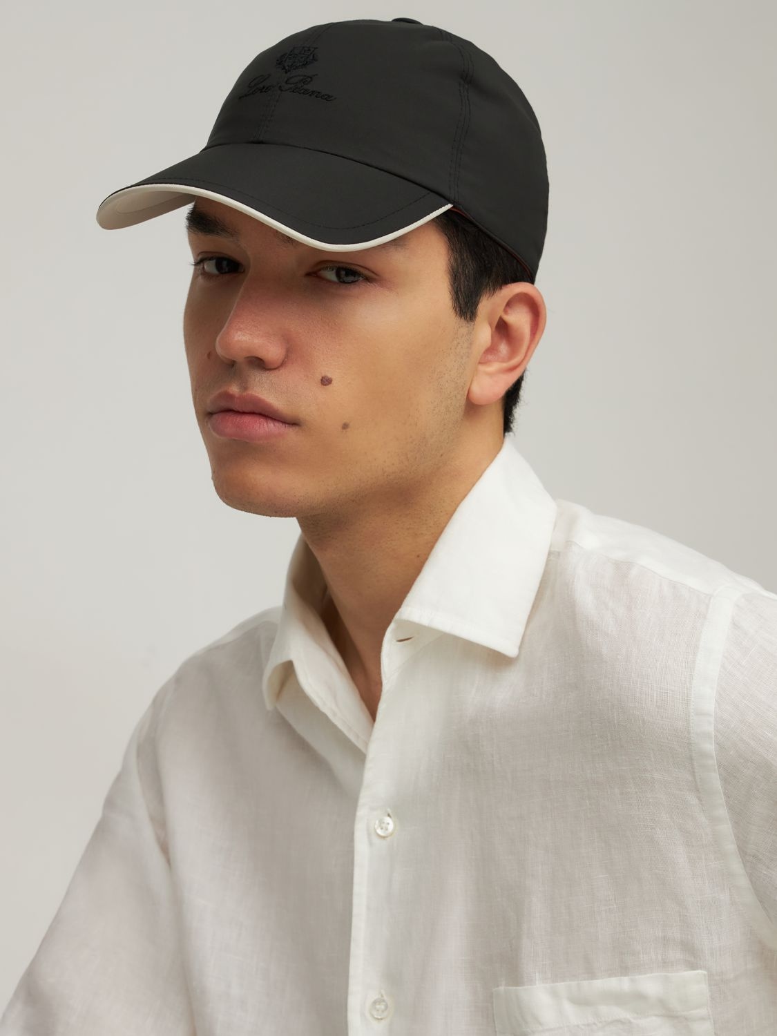 Logo embroidery wind storm system b cap - Loro Piana - Men