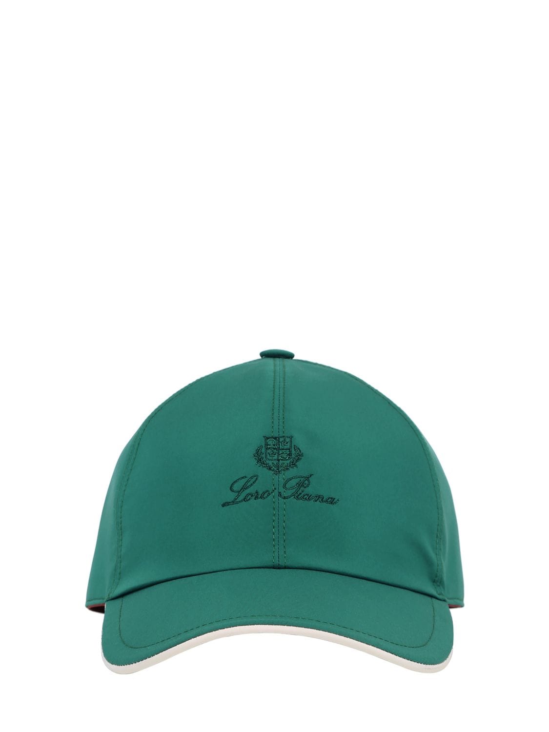Loro Piana Logo Embroidery Wind Storm System B Cap In Mint,ivory | ModeSens