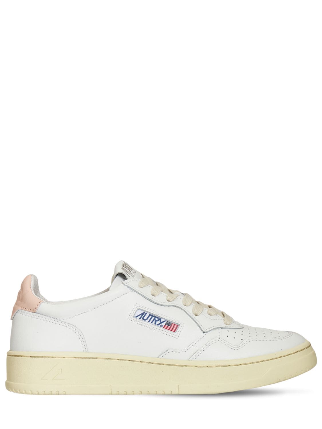 Autry Sneakers Medalist Low In Pelle In White | ModeSens