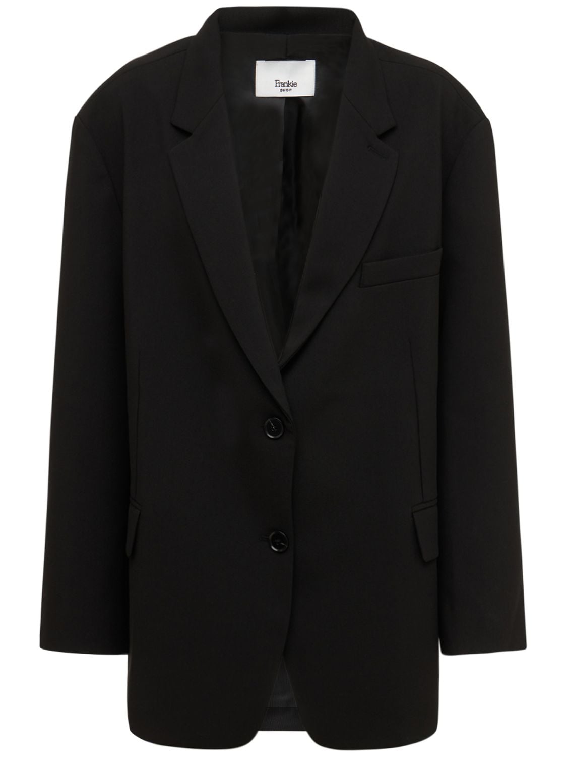 The Frankie Shop Women's Bea Oversized Suiting Blazer In Black | ModeSens