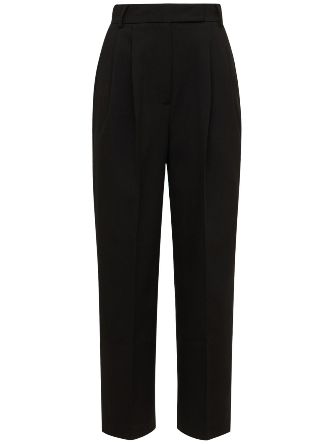 The Frankie Shop - Bea pleated suit pants - Black | Luisaviaroma