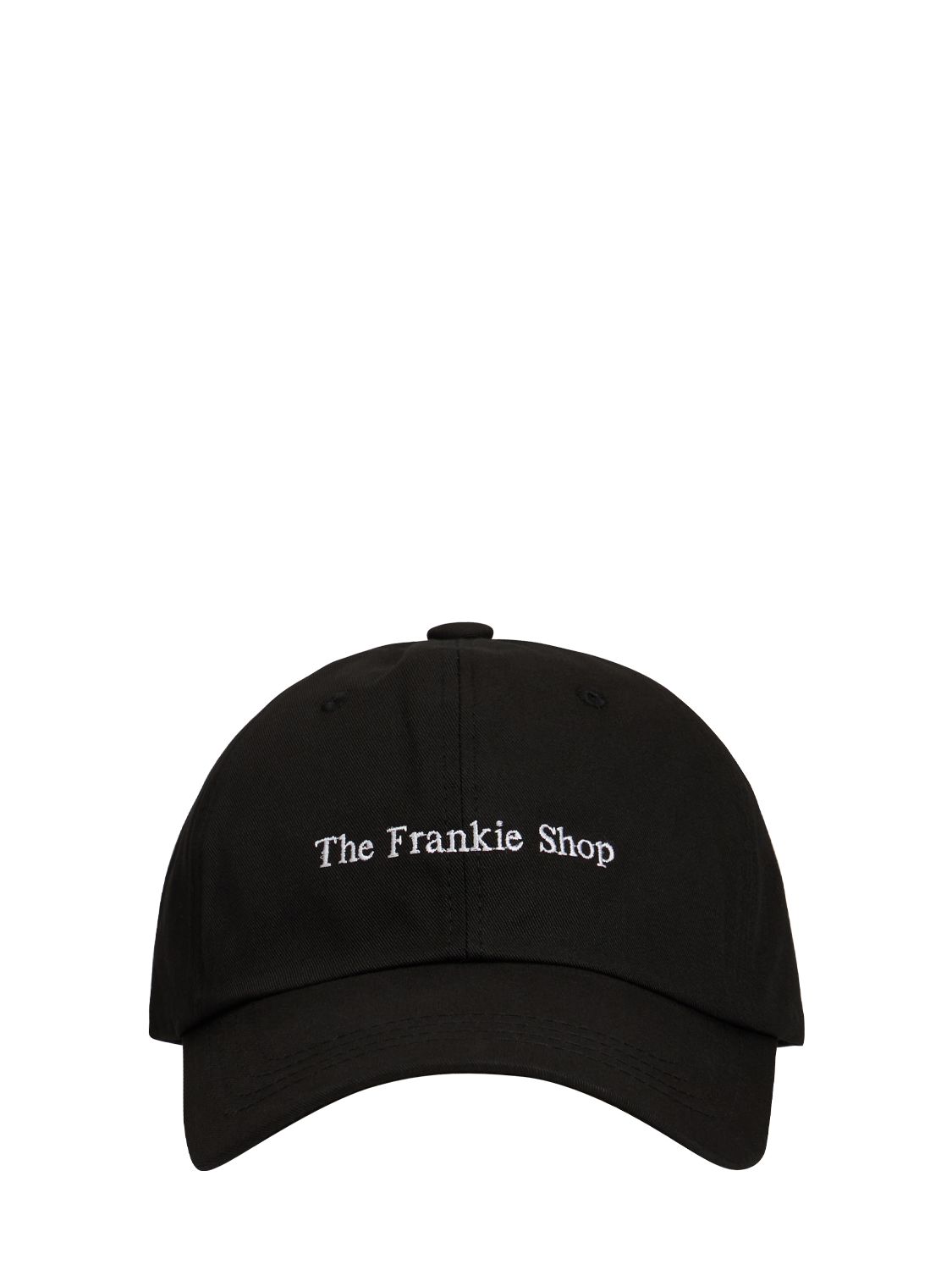 The Frankie Shop Logo-embroidered Cotton-twill Baseball Cap