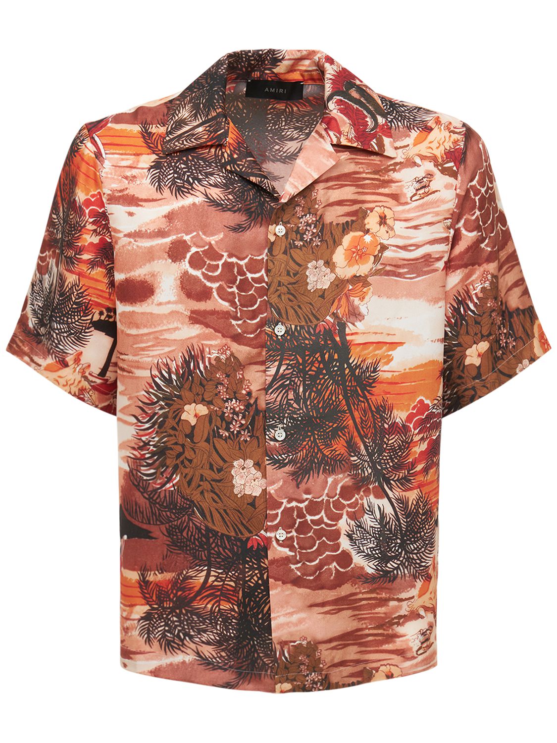 Amiri - Hawaiian printed silk twill 