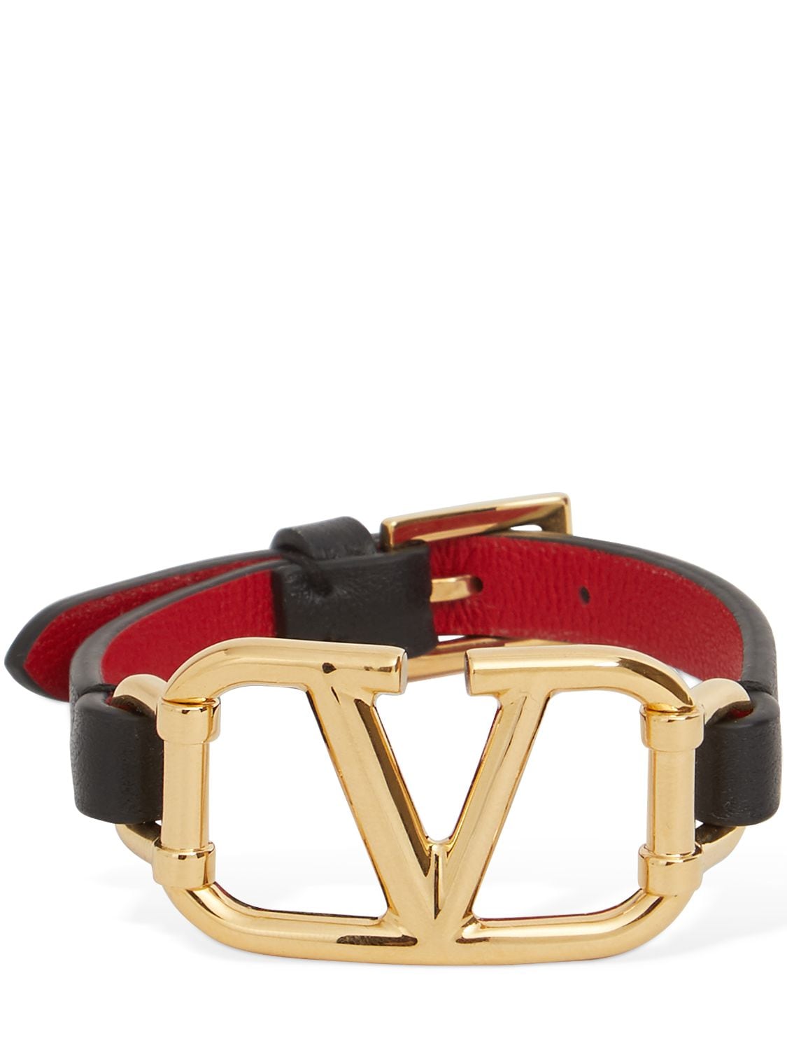 Bracelet En Cuir V Logo