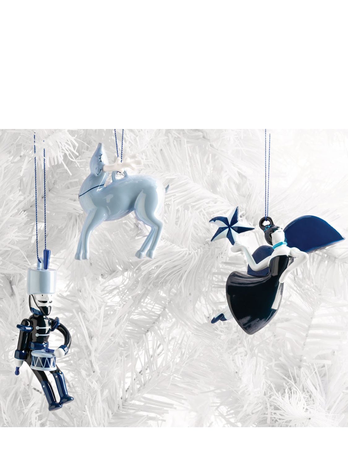 Shop Alessi Soldier Ornament In Blue