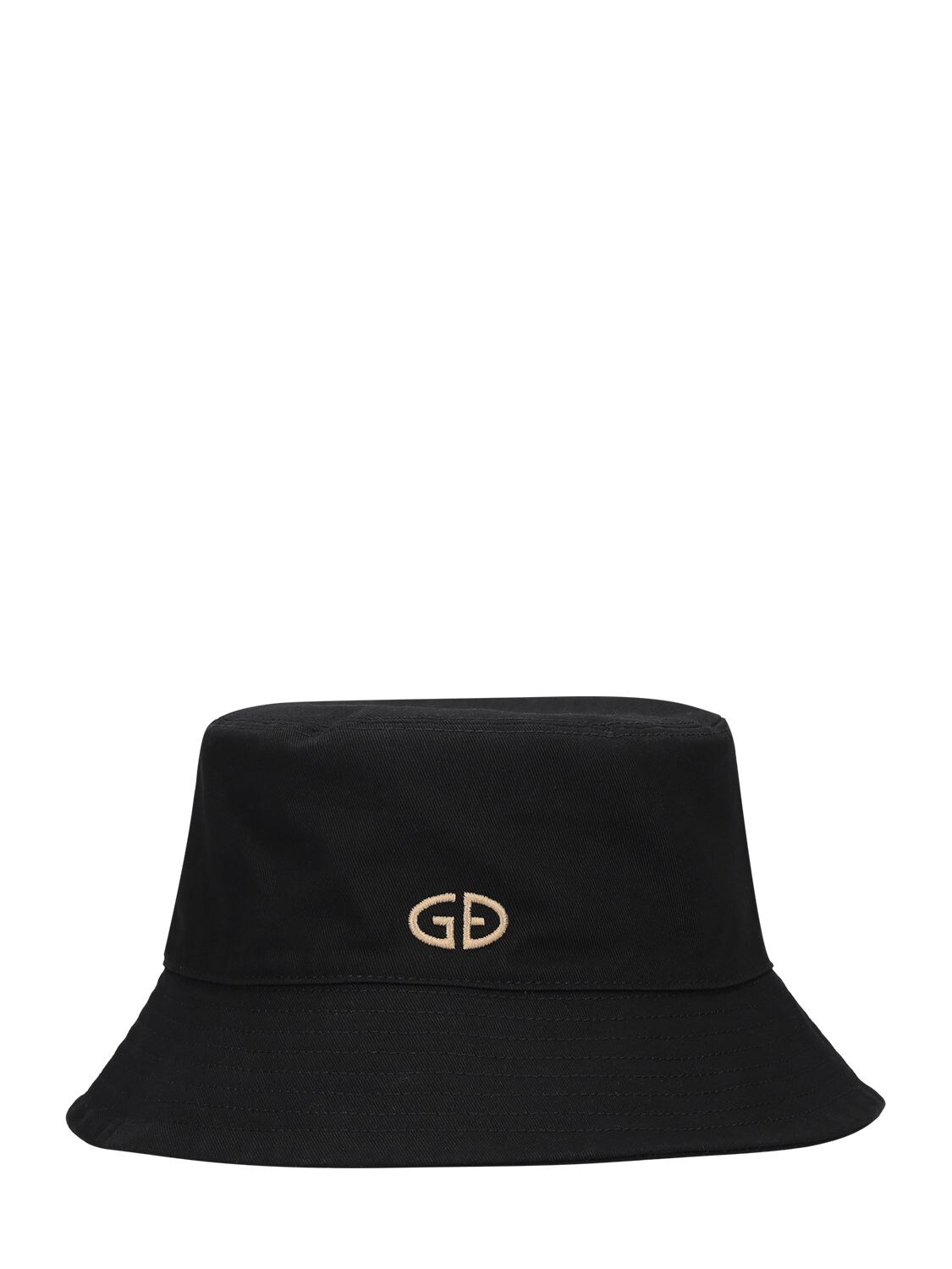 Goldbergh Krissy Cotton Twill Bucket Hat In Black
