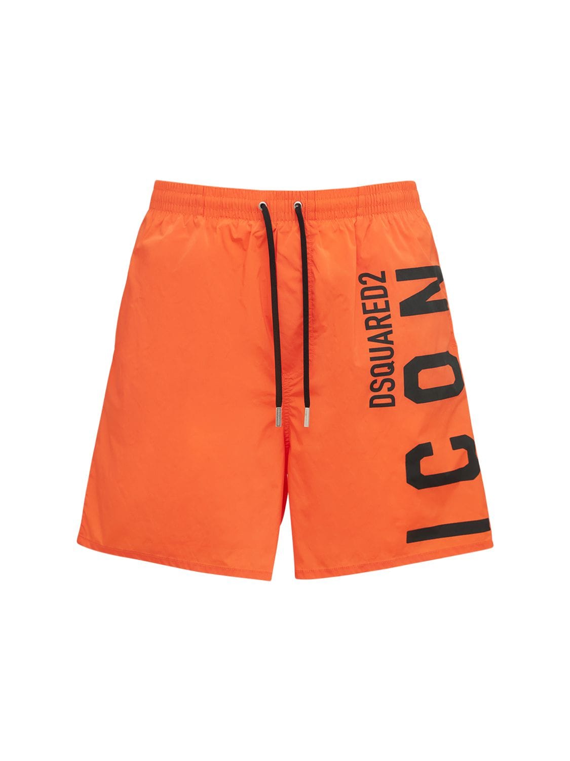 Icon Print Nylon Swim Shorts