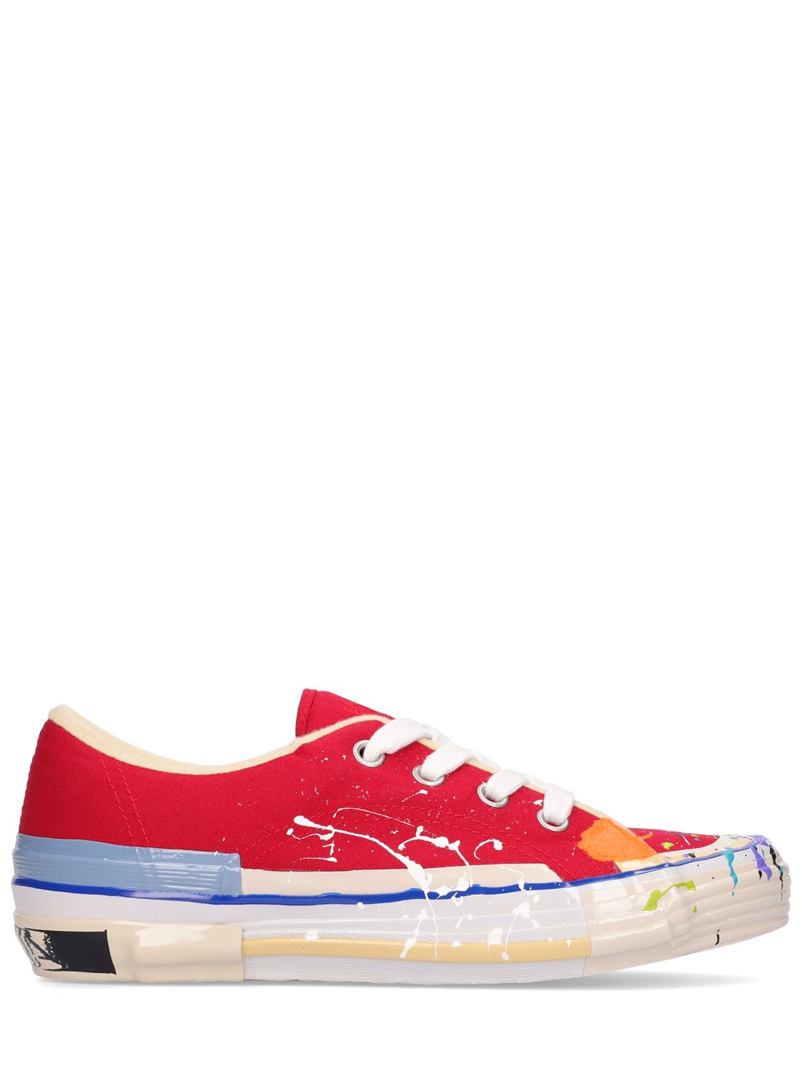 GALLERY DEPT X LANVIN Painted Canvas Sneakers