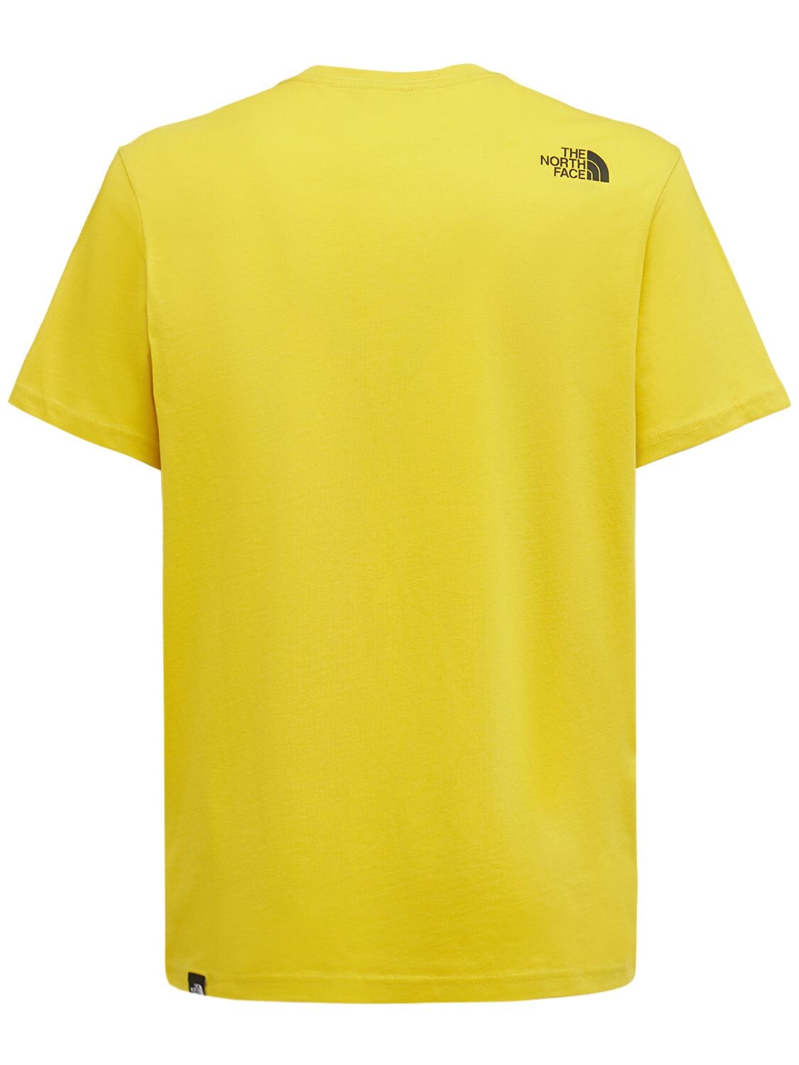The North Face Fine Cotton T-shirt W/ Logo In Weeping Willow