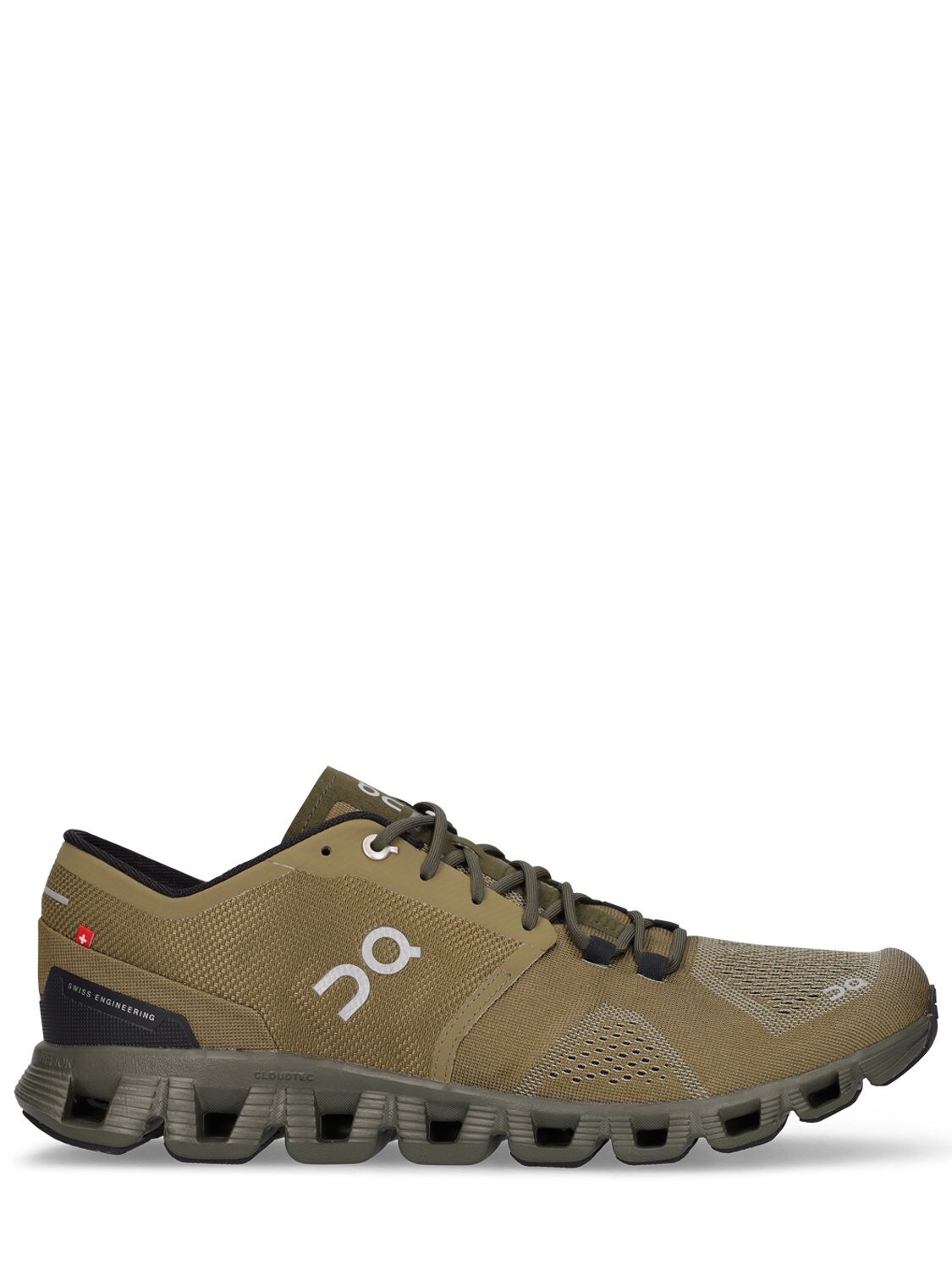 On Cloud X Training Shoe In Olive Green