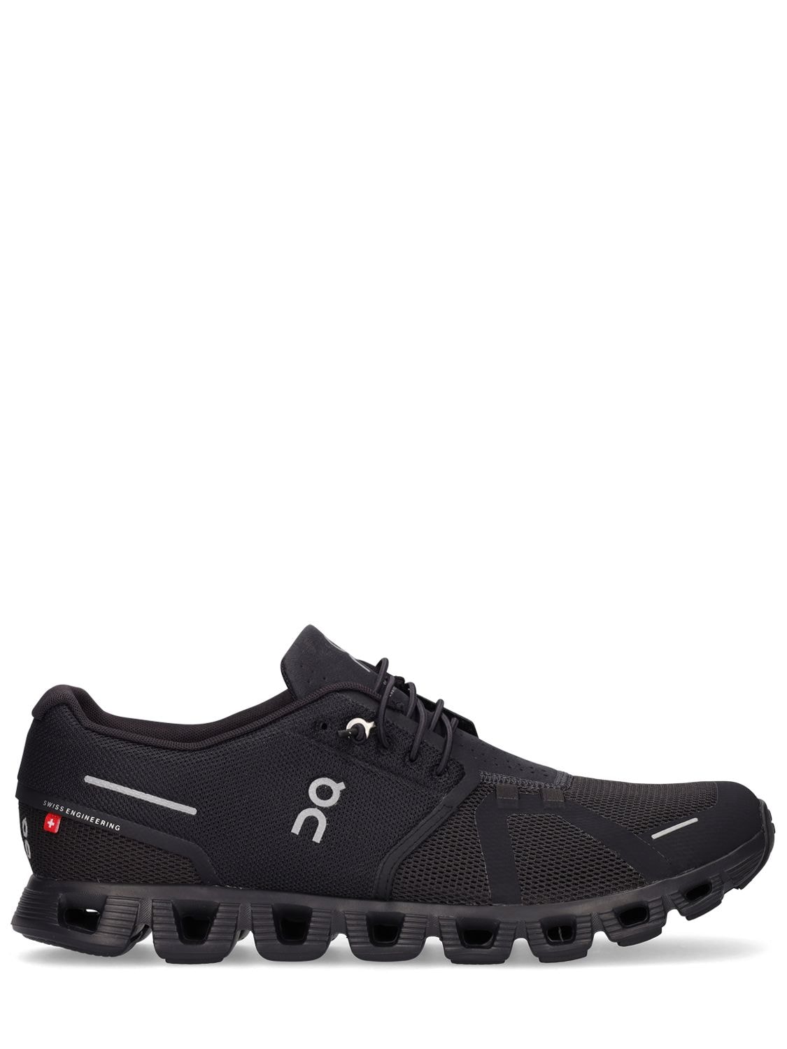 On Cloud 5 Running Sneakers In Black