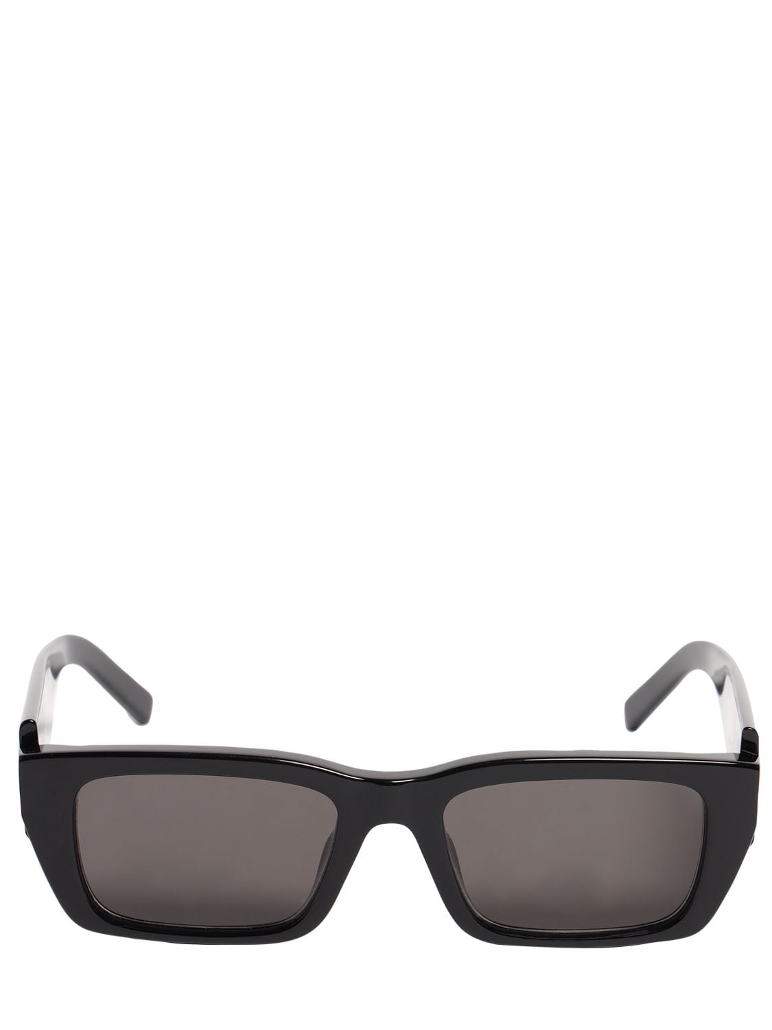 Palm Angels Palm Squared Acetate Sunglasses In Black,grey