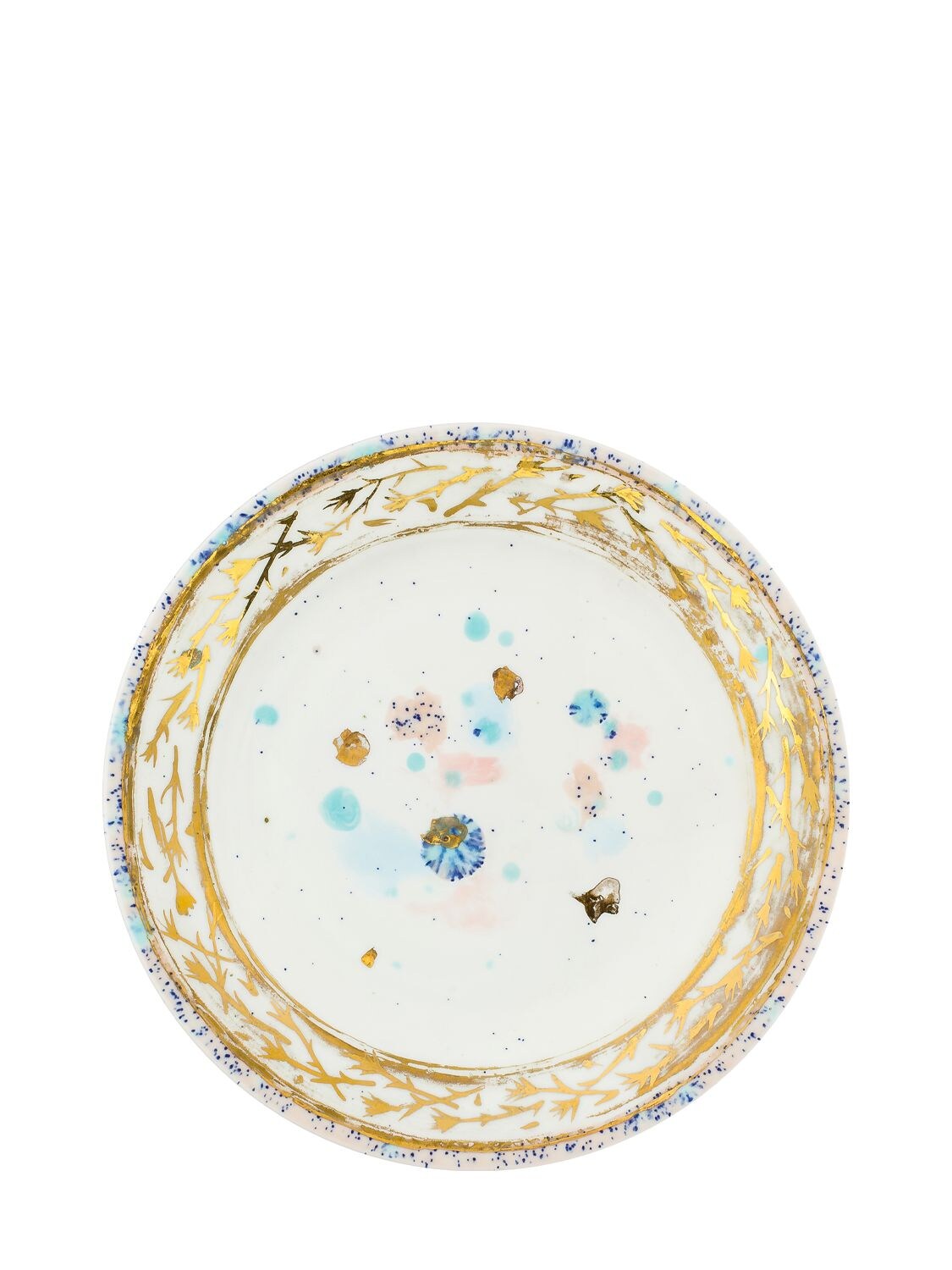 Coralla Maiuri Set Of 2 Dafne Dessert Plates In White