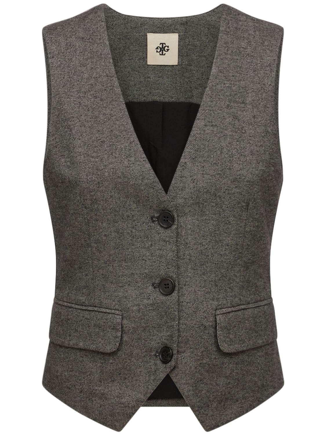 Assisi Cotton Tweed Vest