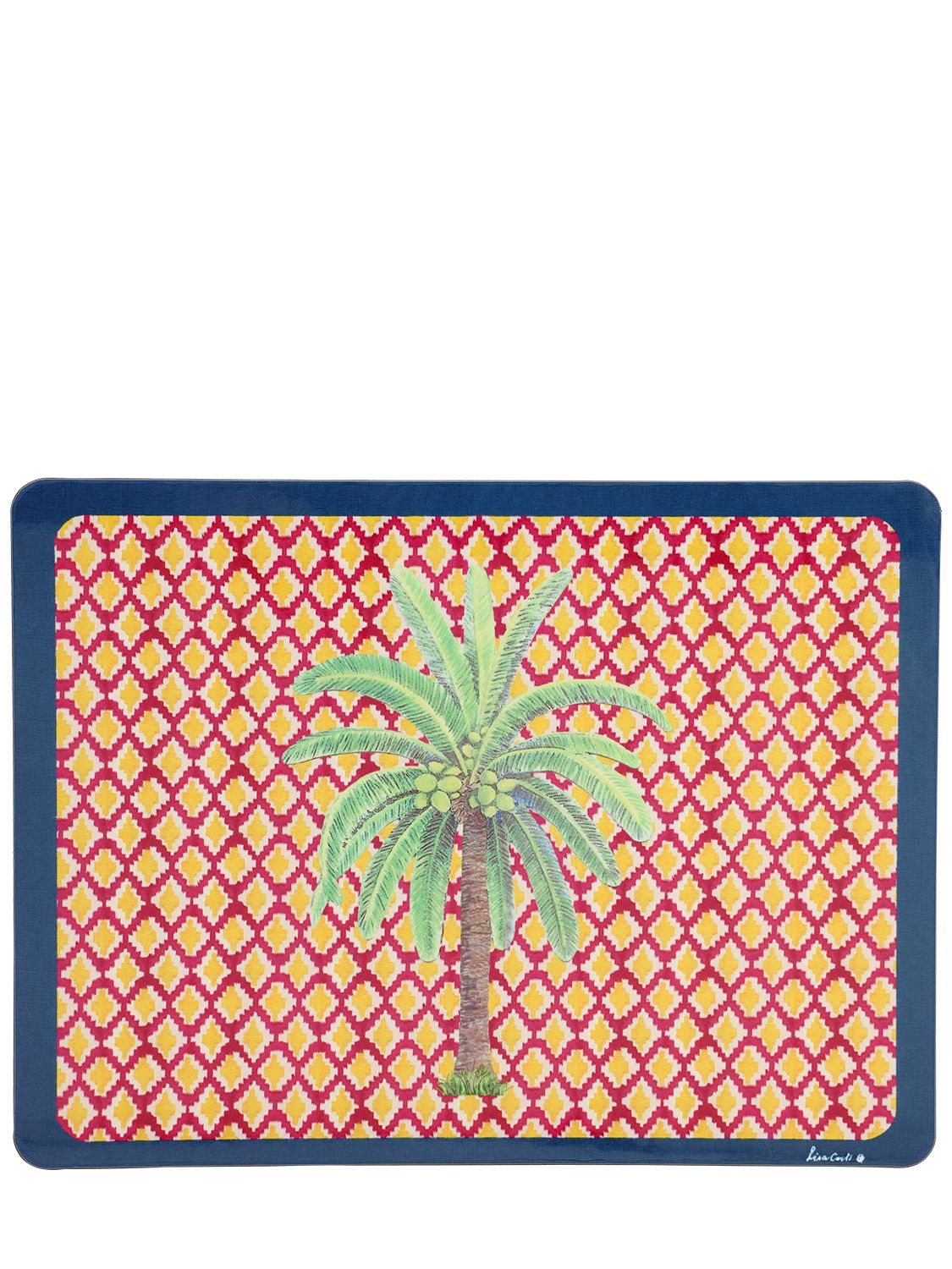 LISA CORTI Platzdeckchen „hima Palm“ Bunt