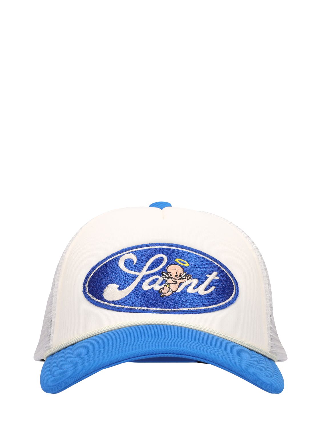 Logo embroidered baseball cap 