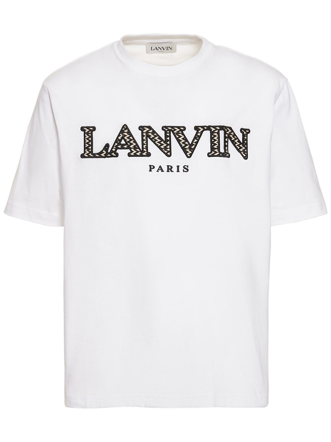 LANVIN CURB LOGO棉质T恤