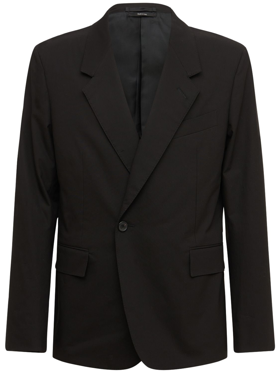 Dunhill - Cotton blend jacket - Black | Luisaviaroma