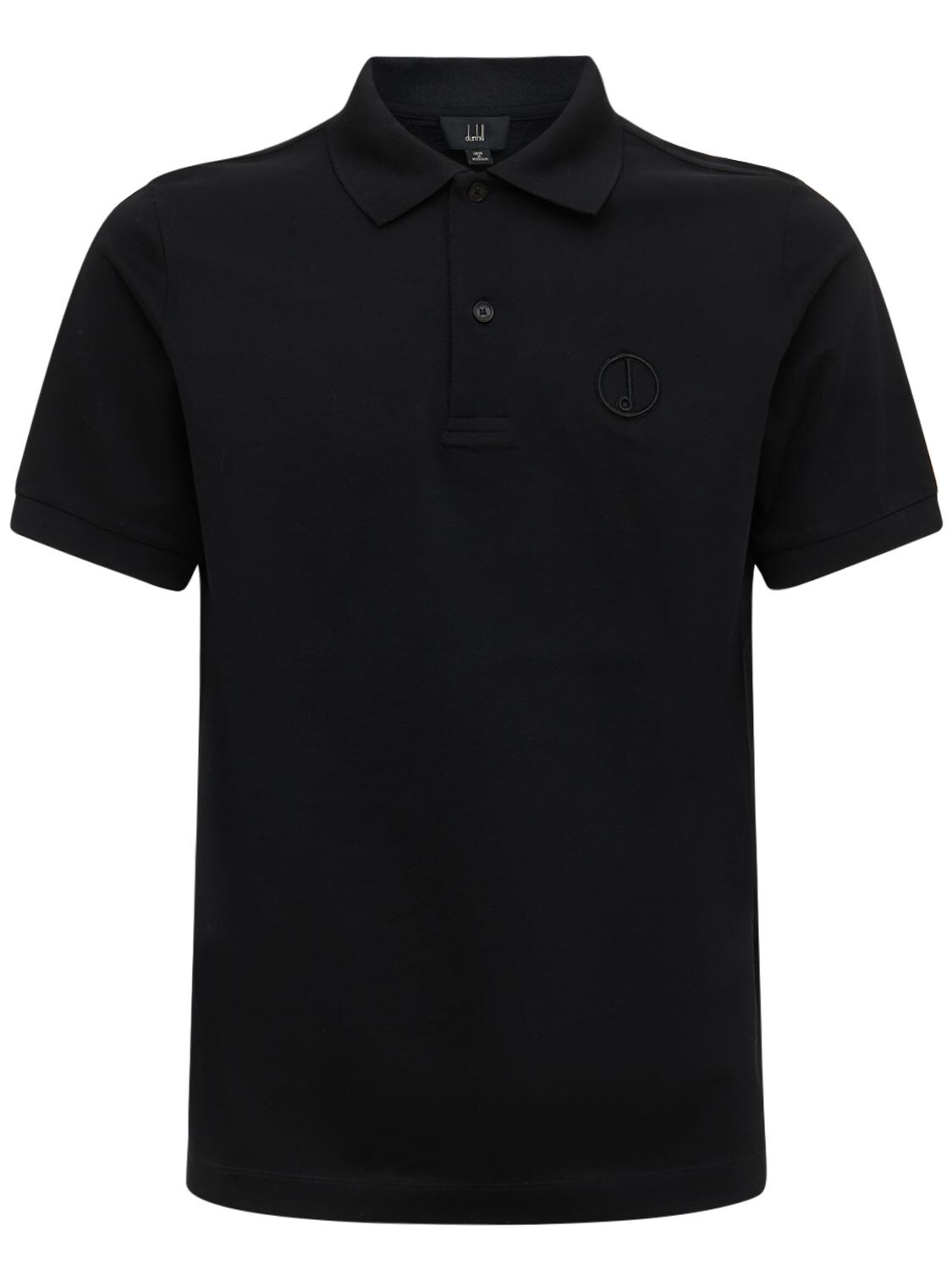 DUNHILL LOGO COTTON POLO