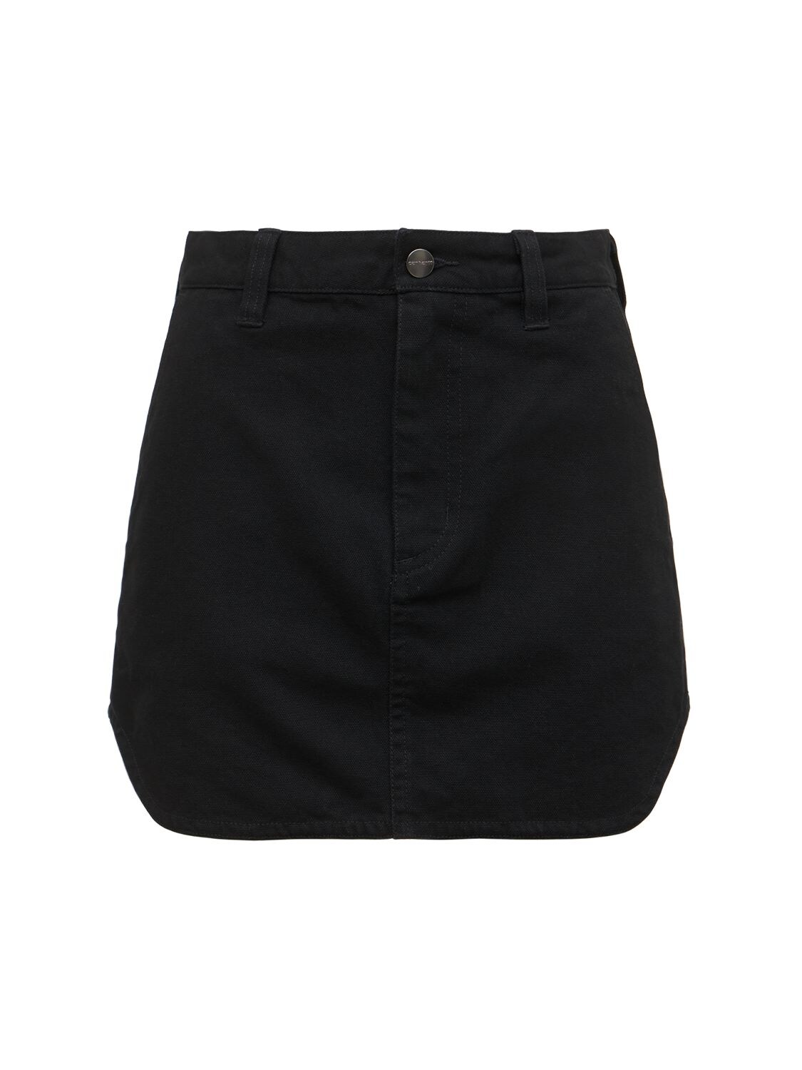 Wardrobe.nyc Carhartt Wip Canvas Mini Skirt In Black