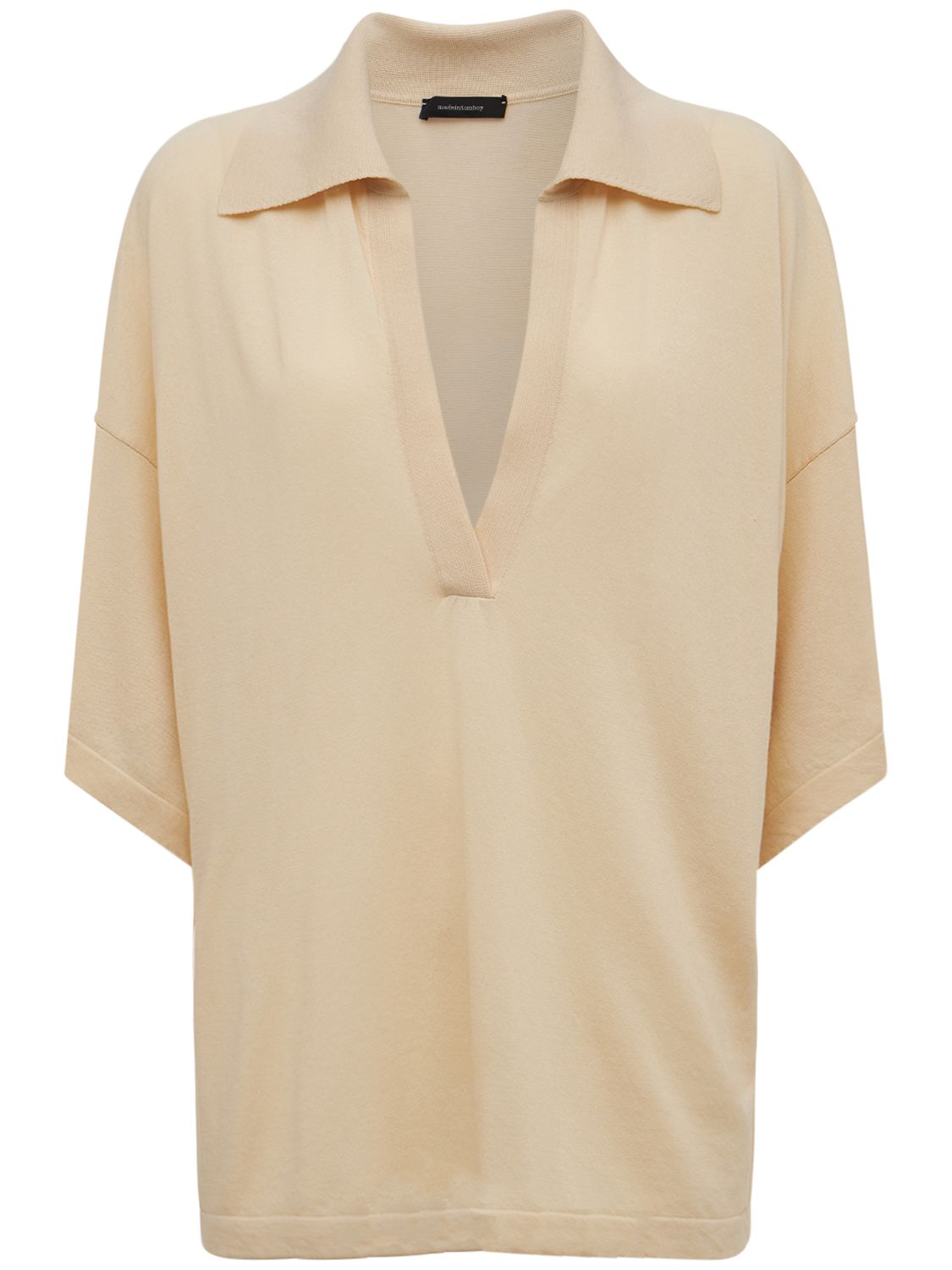 Joy Cotton Knit Polo...