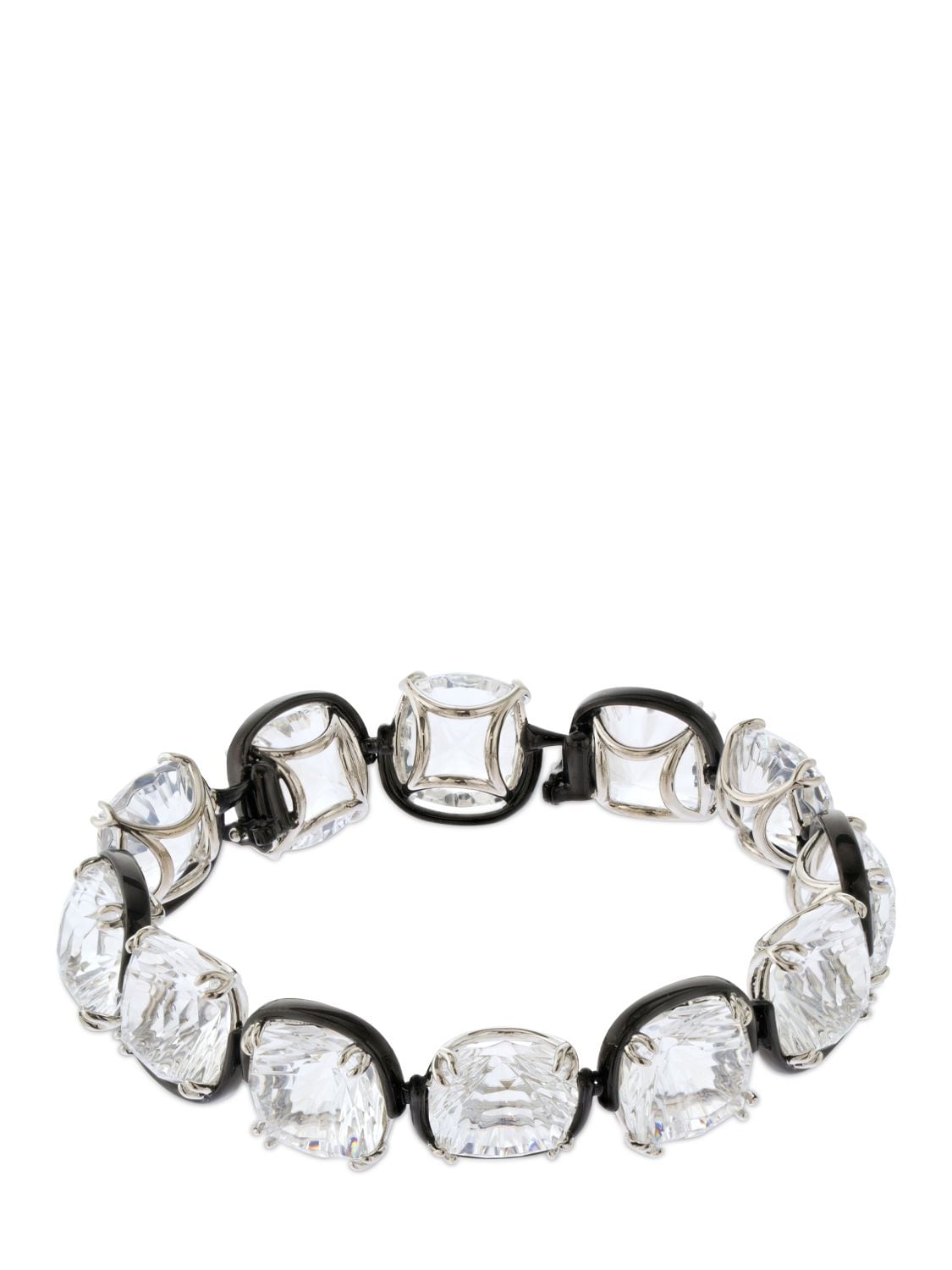 Shop Swarovski Harmonia  Bracelet In Crystal,silver