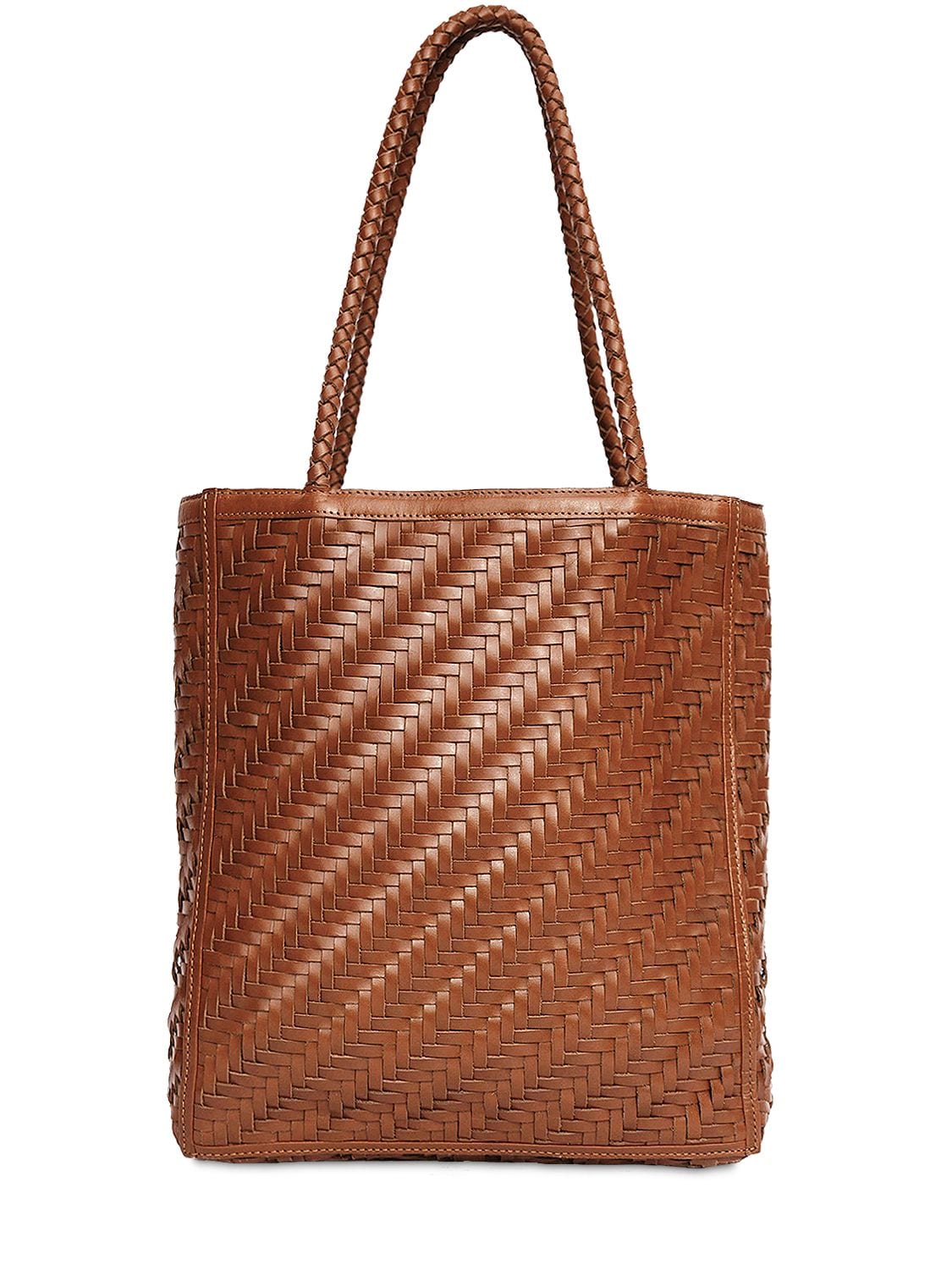 Bembien Le Tote Leather Bag In Sienna