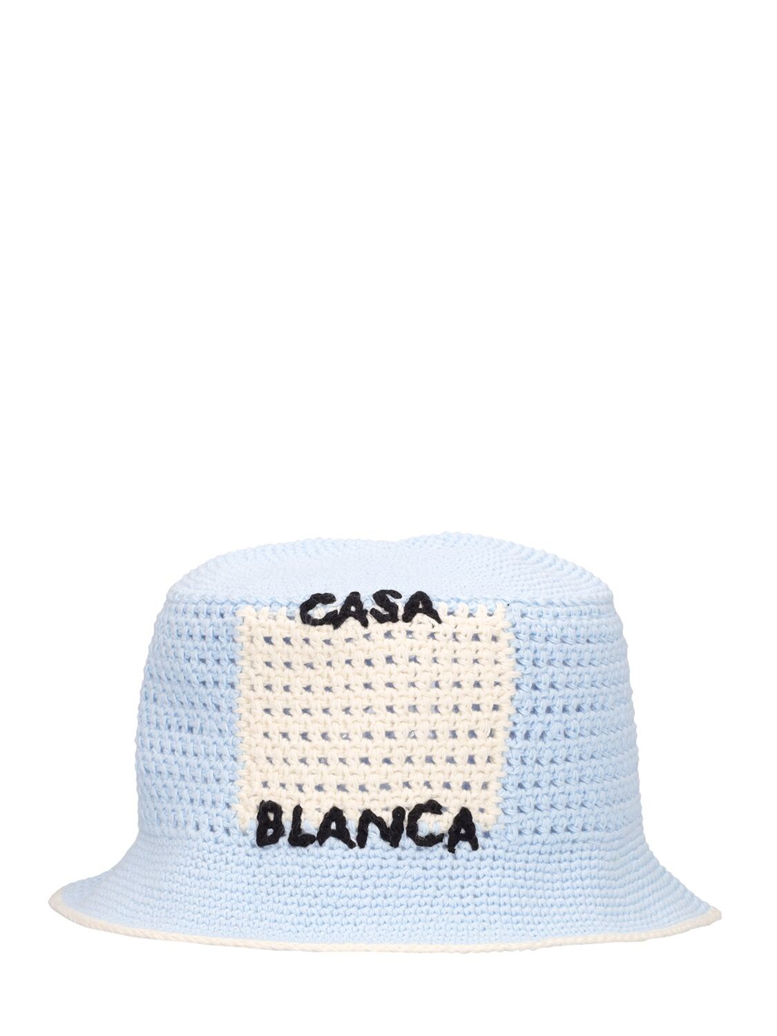 Logo Cotton Crochet Hat
