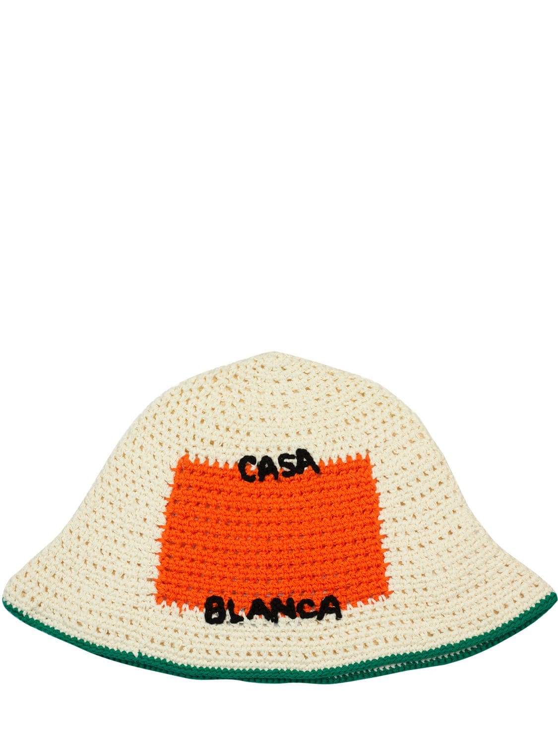 Logo Cotton Crochet Hat