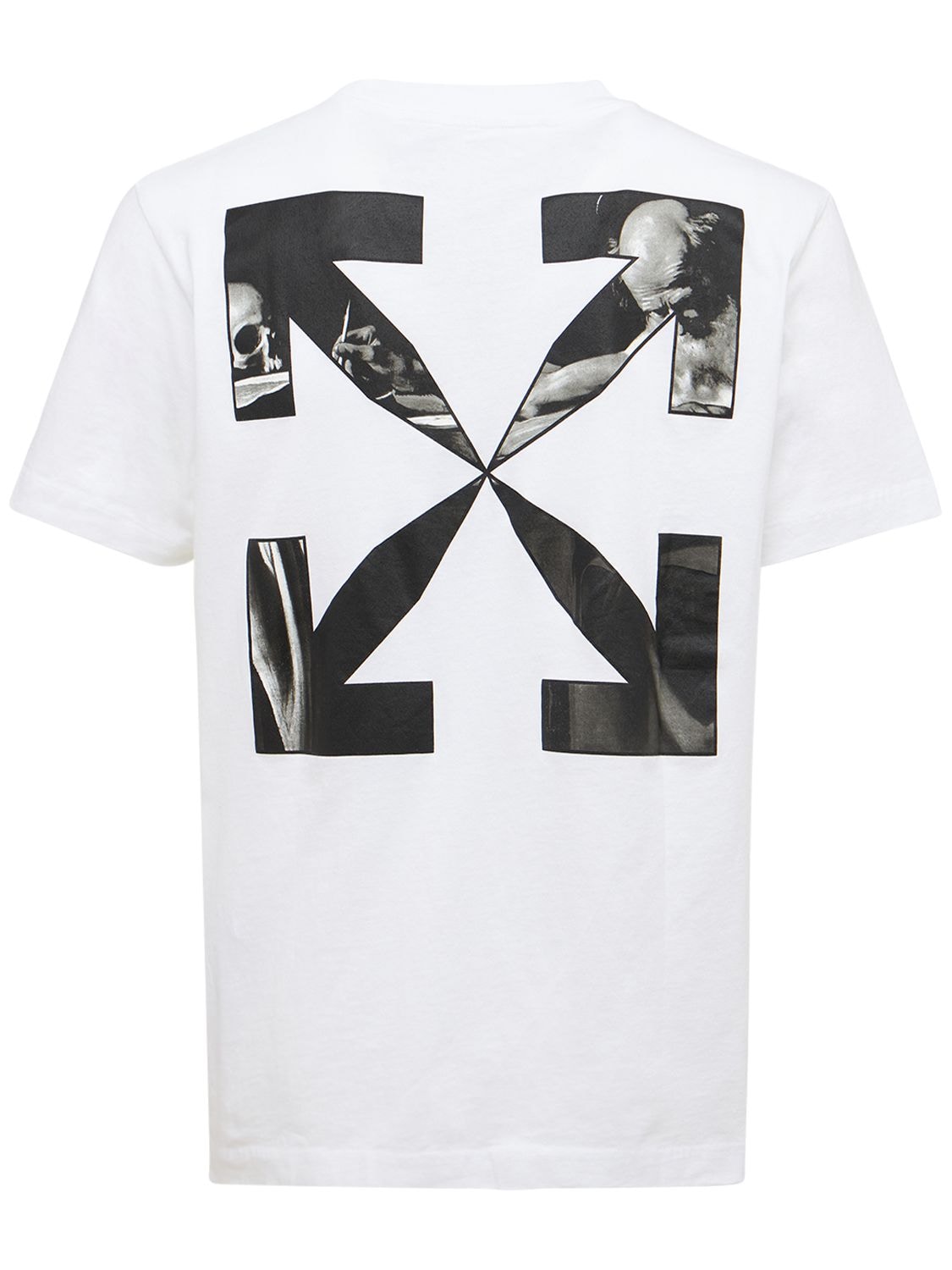 OFF-WHITE Caravaggio Arrow Slim Cotton T-shirt