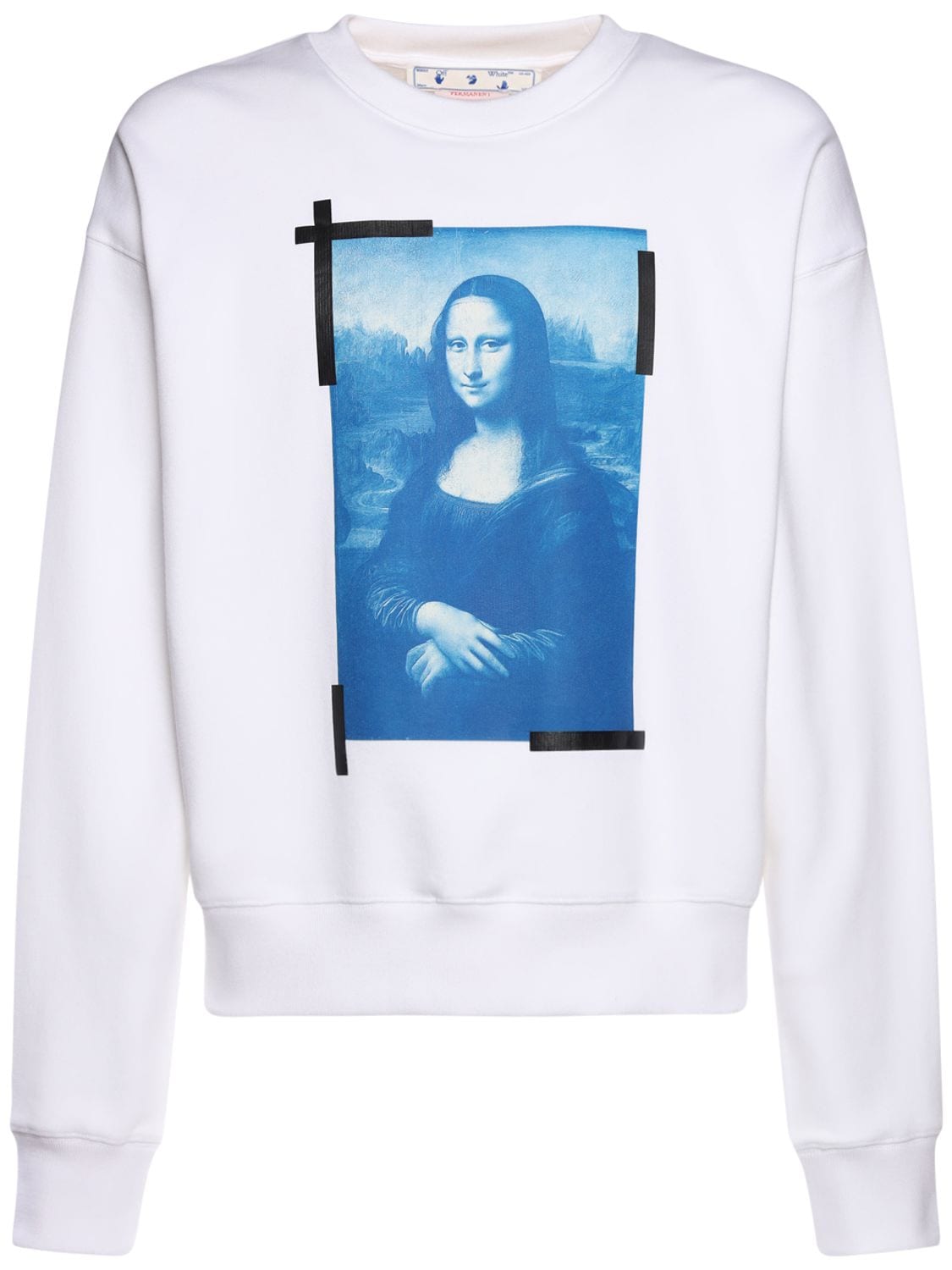 Monna Lisa Printed Cotton Sweatshirt