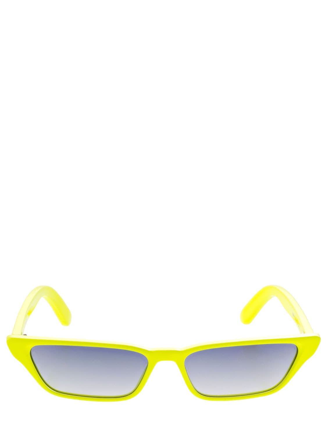 Squared Slim Acetate Sunglasses