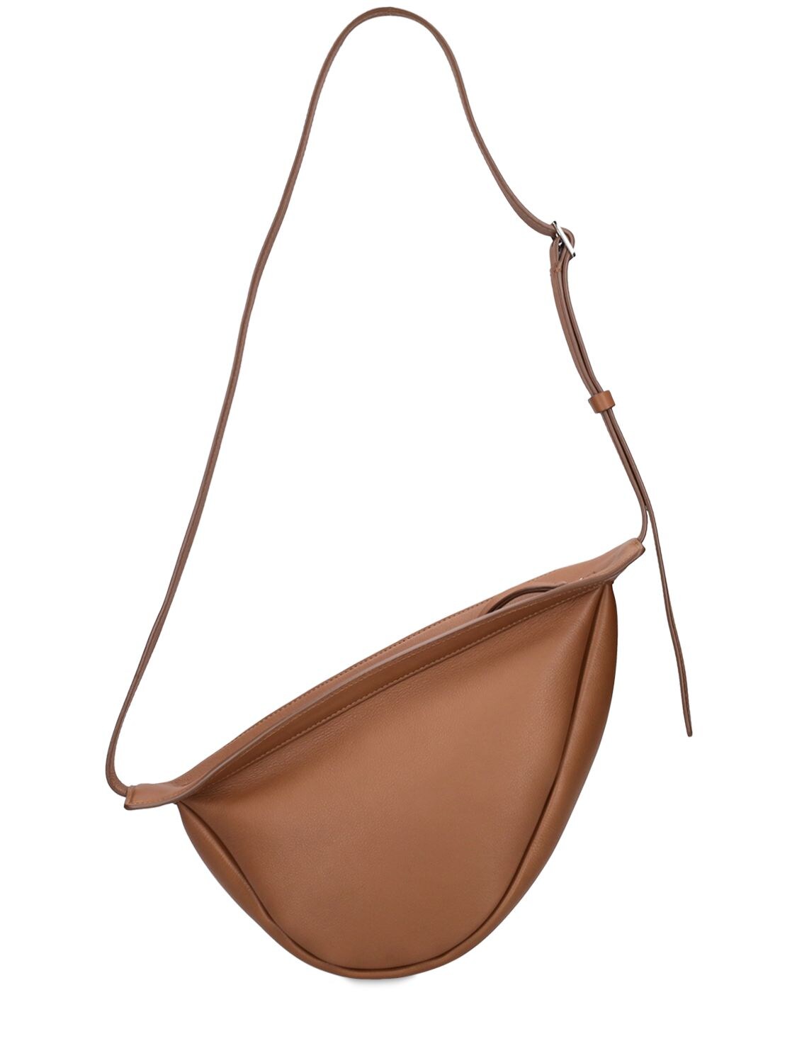 The Row, Bags, Iso The Row Leather Slouchy Banana Bag Brown Do Not Buy