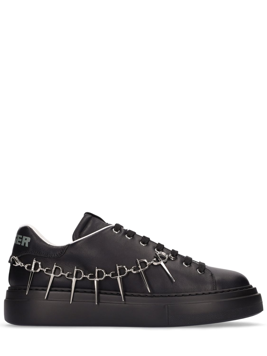 Barbed Chain Logo Sneakers