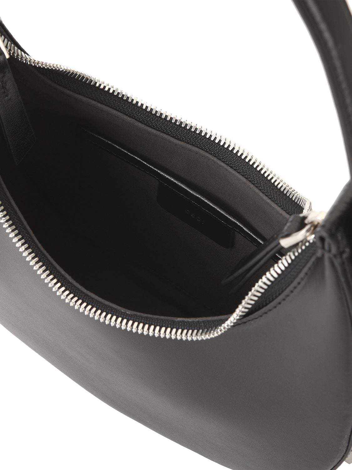 Shop Osoi Mini Toni Leather Top Handle Bag In Black