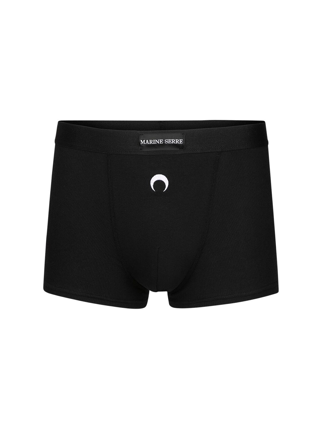 MARINE SERRE MOON ORGANIC COTTON BOXER BRIEFS