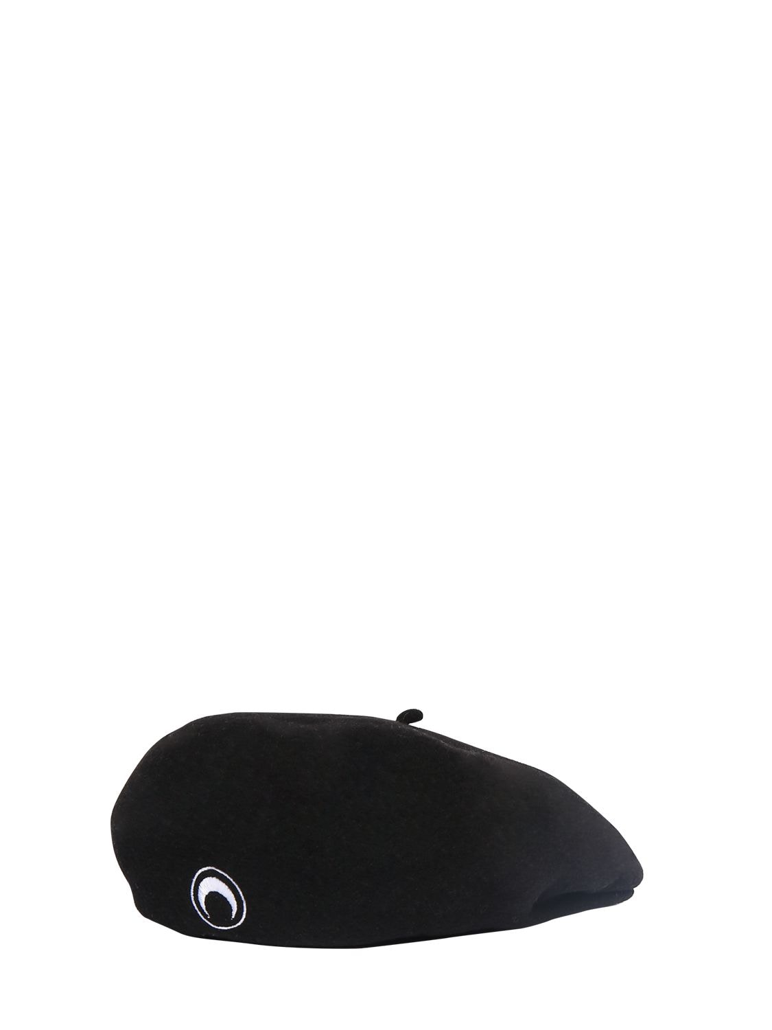 Image of Moon Embroidery Wool Beret