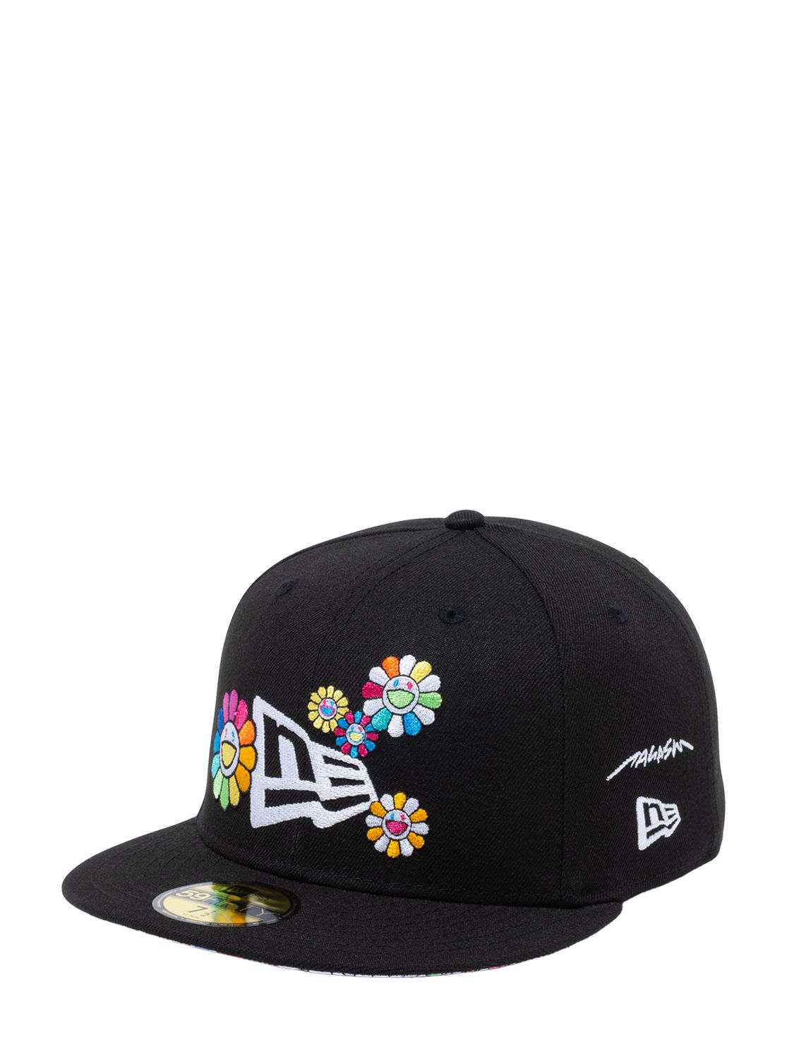 New Era Takashi Murakami Embroidered 59fifty Cap In 블랙 ModeSens