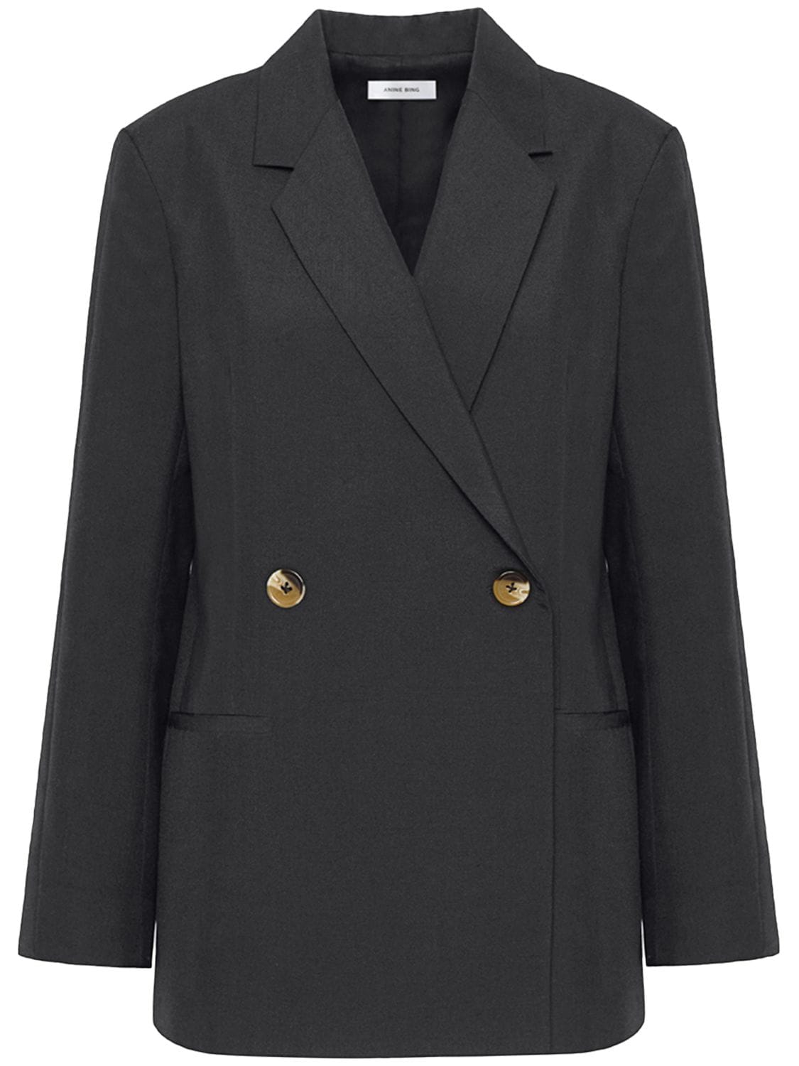 Image of Kaia Double Breast Wool Blend Blazer