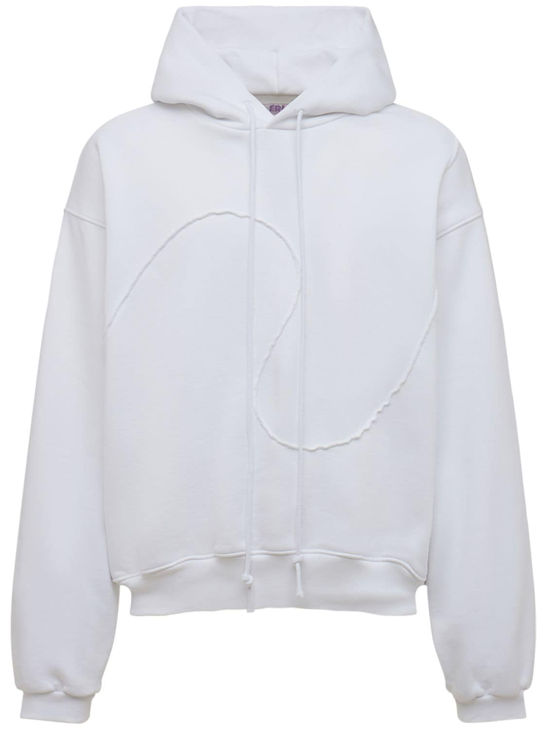 ERL Wave Cotton Blend Jersey Hoodie