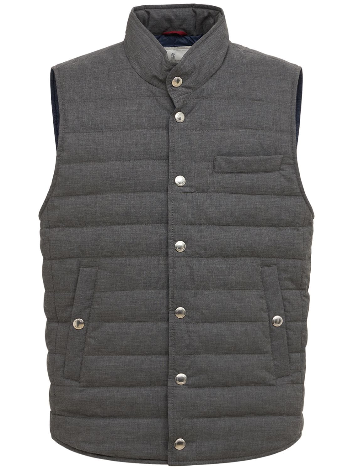 Cotton Goose Down Padded Vest
