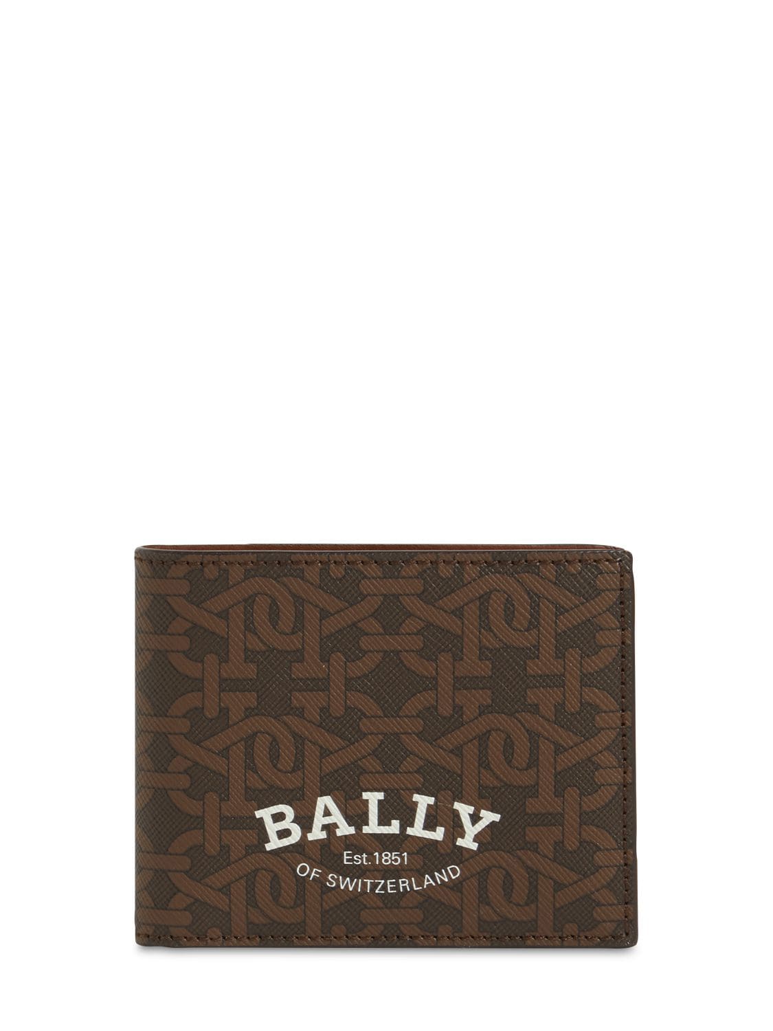 Logo Leather & Canvas Wallet