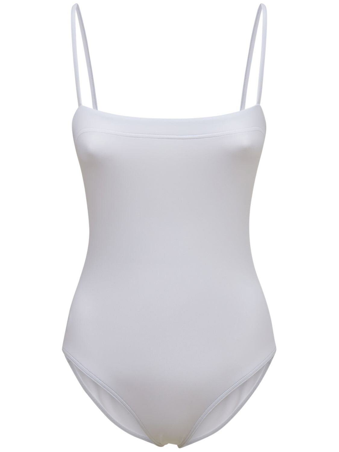 Shop Eres Aquarelle One Piece Swimsuit In White