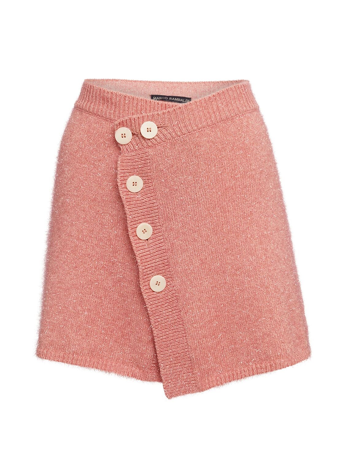 MARCO RAMBALDI Viscose Blend Knit Mini Skirt